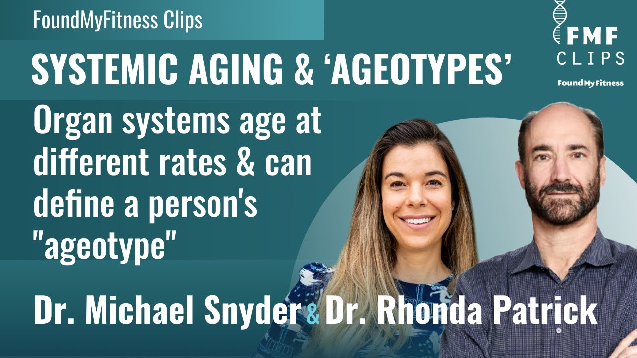 Organ systems age at different rates and can define a person's 