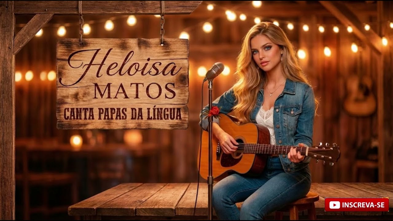 LUA CHEIA - Heloisa Matos (Versão Sertaneja Emocionante) | Papas da Língua
