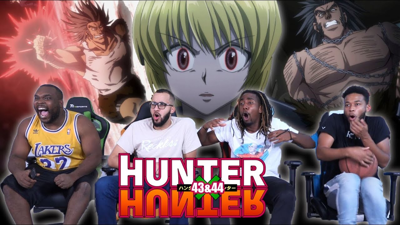 Курапика ловит паука! Реакция/обзор на Hunter x Hunter 43 и 44