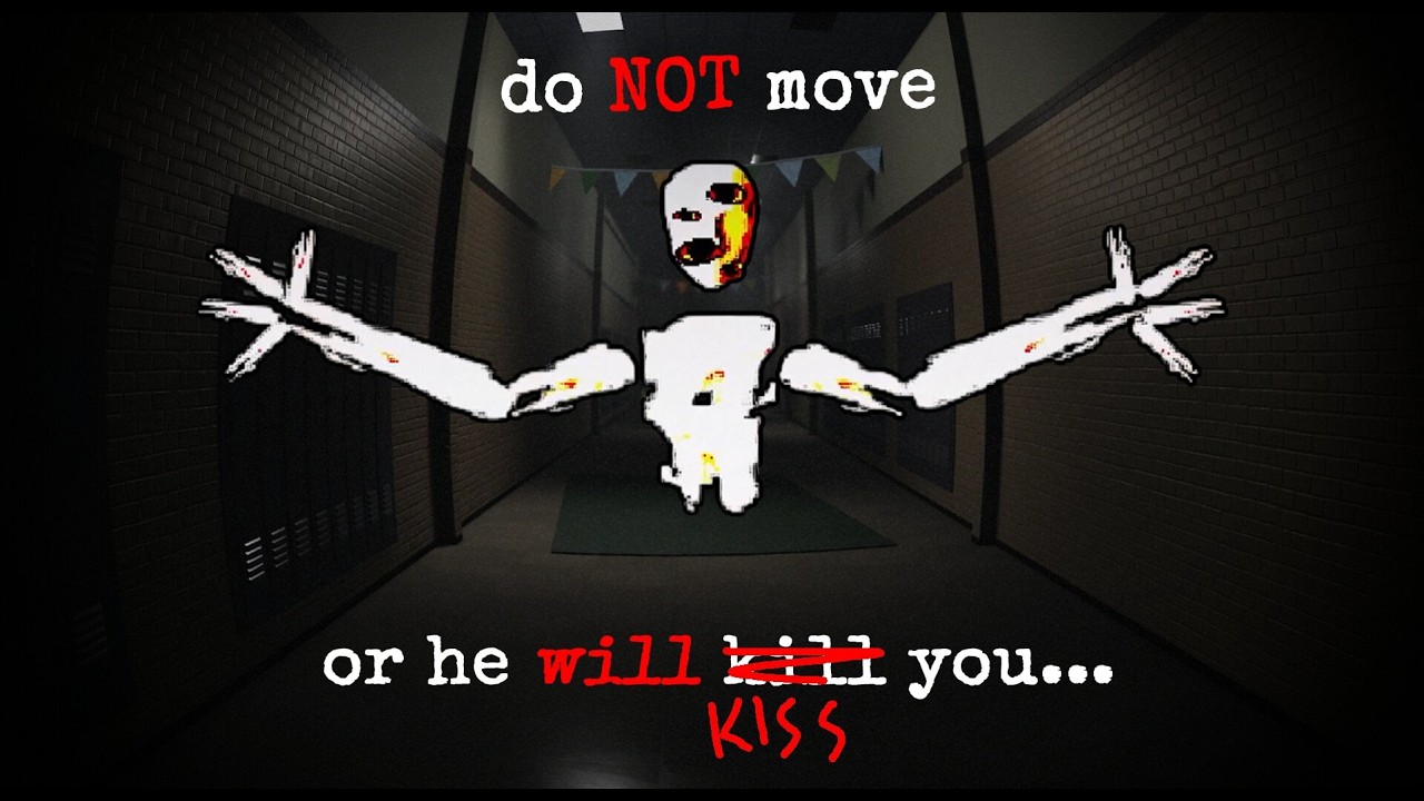 Do NOT move or he will KISS you... Roblox Interliminality