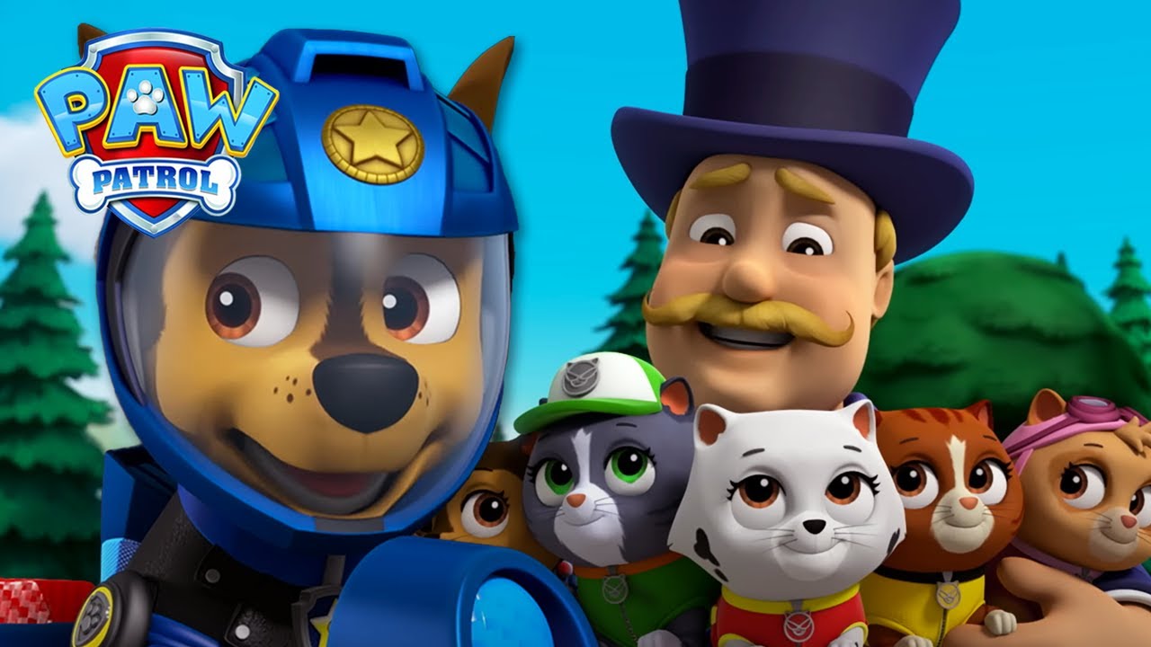 调皮的小猫！🐱 - PAW Patrol 汪汪隊立大功 - 兒童卡通