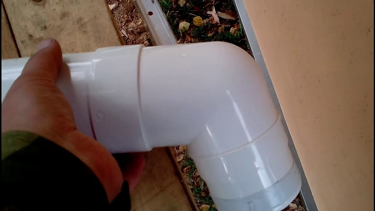 Установка водосточной системы Дёке. Из серии 