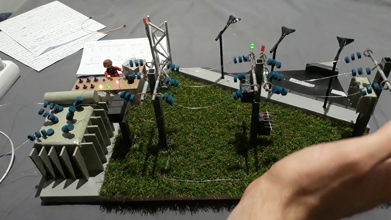 MAQUETTE Réseau pour la simulation de défaut