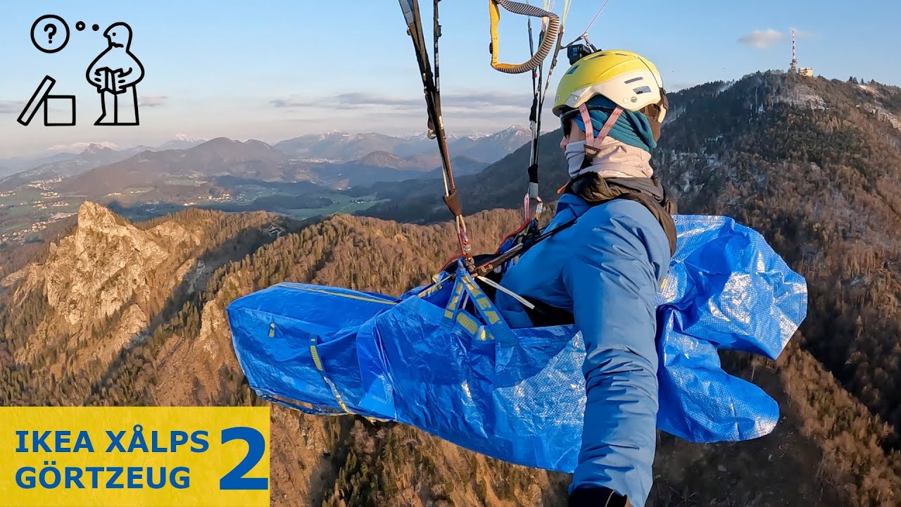 IKEA XÅLPS 2 Görtzeug - Reversible Paragliding Harness