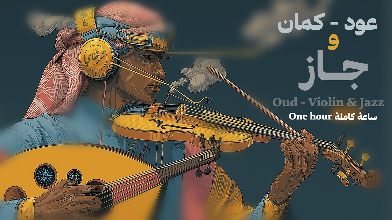 Sharqify | Oud Violin & Jazz | One Hour | عود كمان و جاز |  ساعة كاملة | موسيقى التركيز