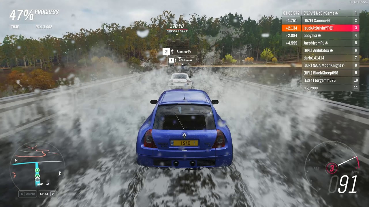 Forza Horizon 4 - Fat Renault Clio but with a BIG V6 Engine in A-Class