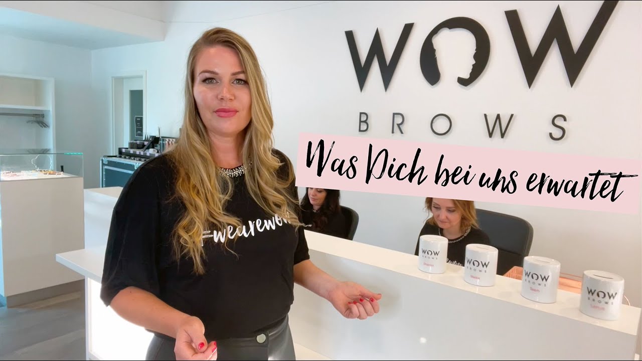 WOWbrows Microblading Hinter den Kulissen Tour durch Studio und Onlineshop