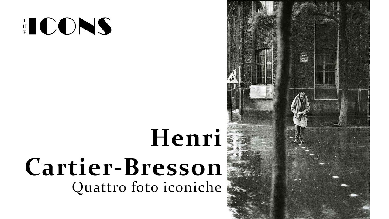 Quattro foto iconiche di Henri Cartier-Bresson | The Icons #1 | il FotoStudio