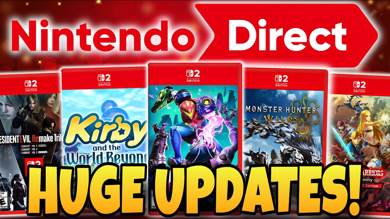 Игры для Nintendo Switch 2 получили ОГРОМНЫЕ ОБНОВЛЕНИЯ!