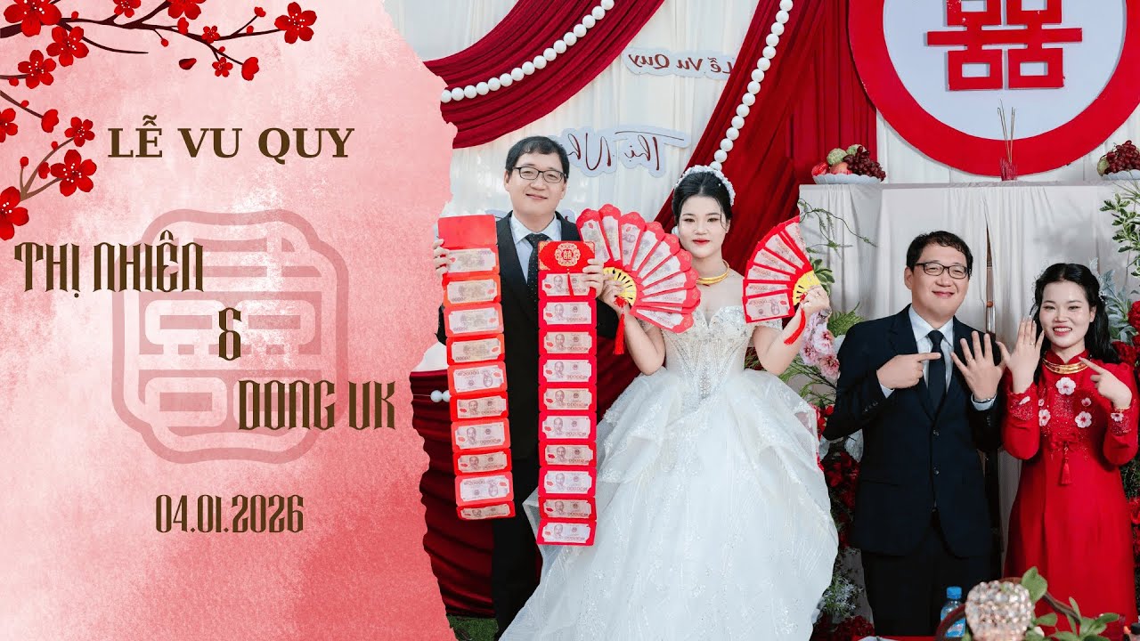 Lễ Vu Quy | THỊ NHIÊN & DONG UK | 04.01.2026 | phim cưới miền tây | ANNAM film