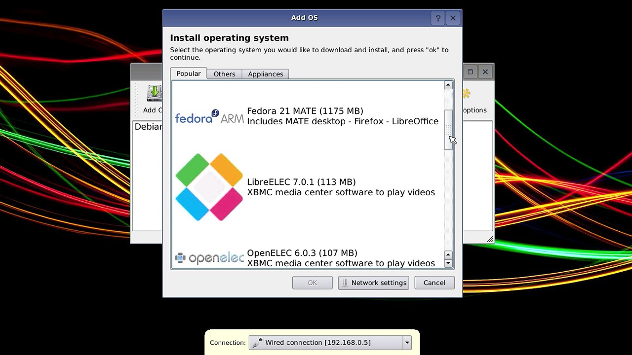 Raspberry Pi: Multi-boot with BerryBoot