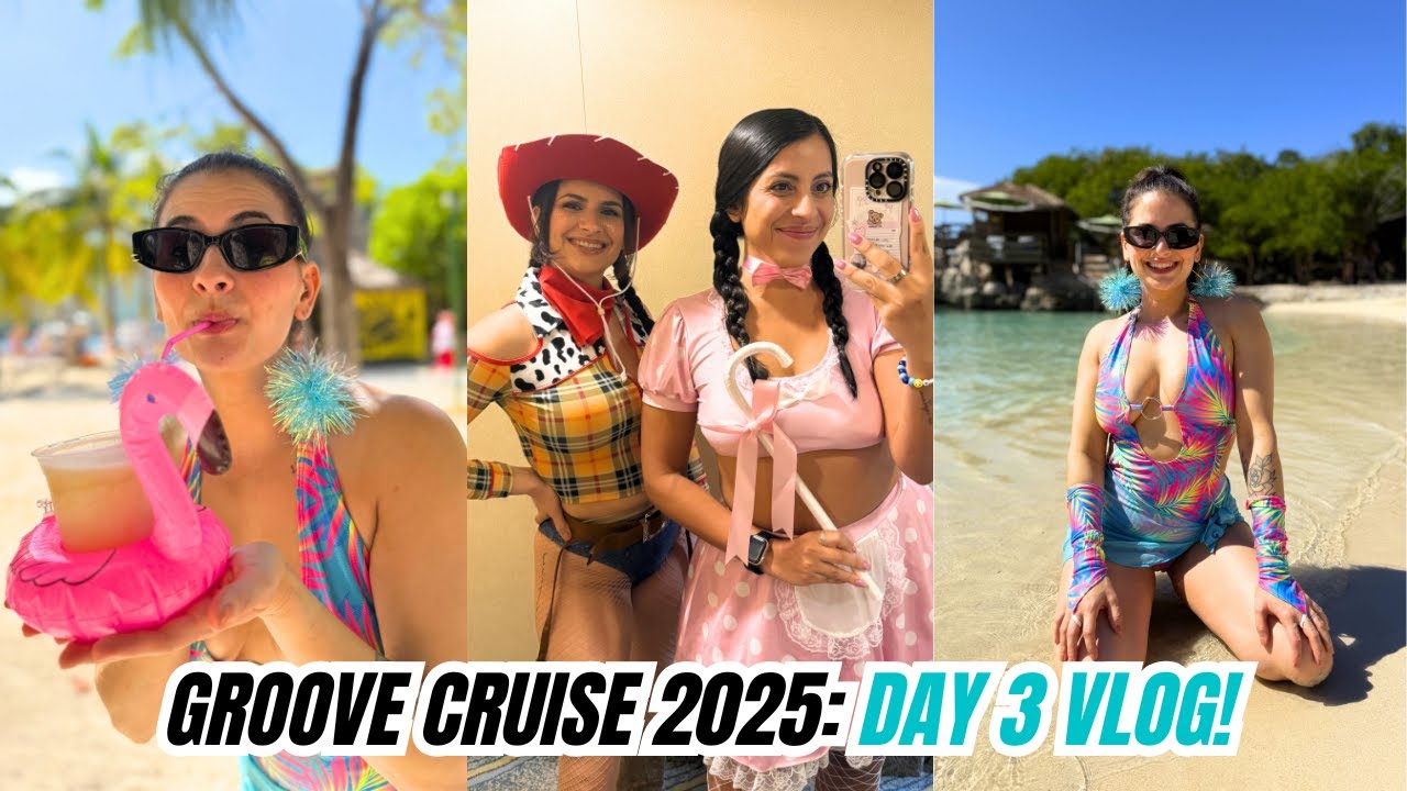 Groove Cruise 2025 Day 3: Beach Party in Haiti & OnlyFarms Takeover 🐄🧑‍🌾