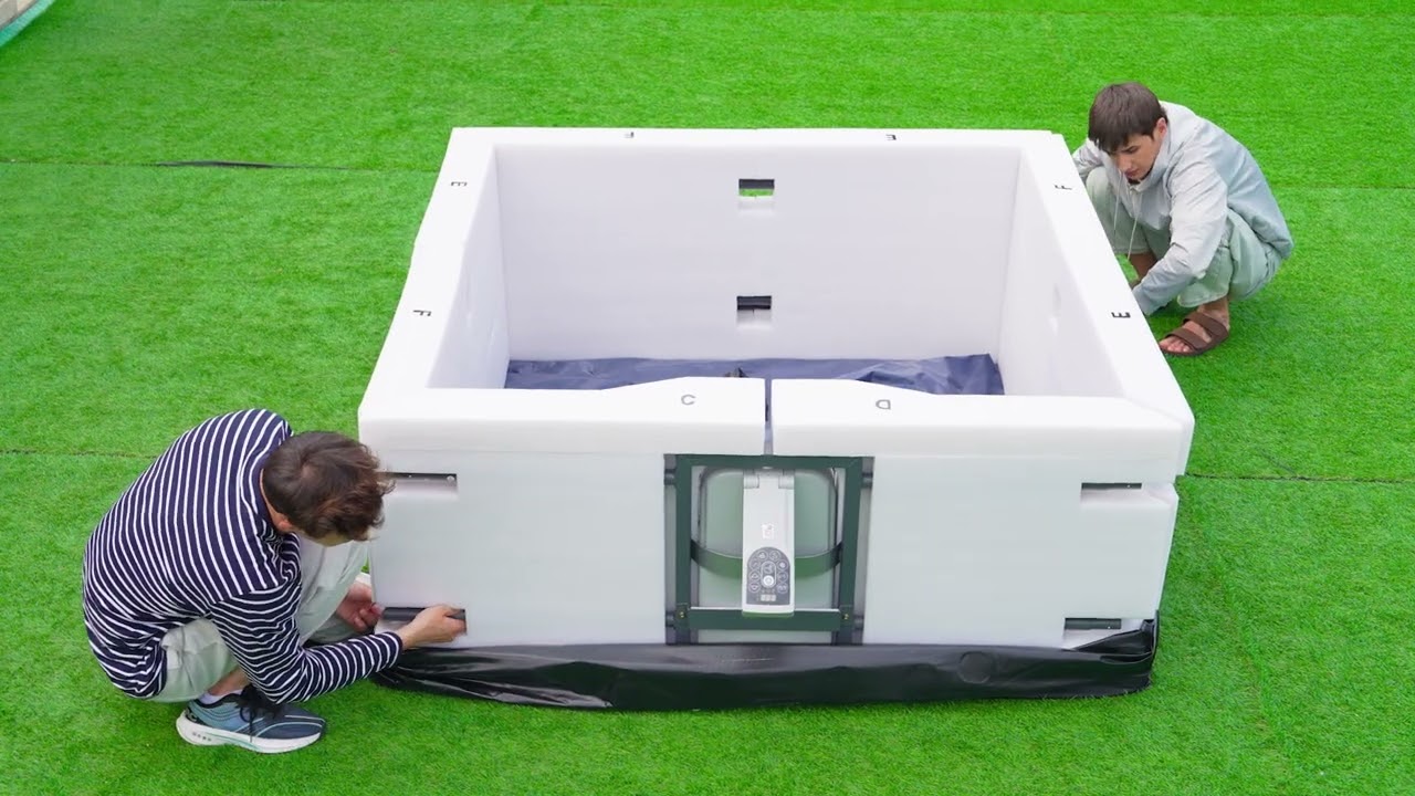 Bestway® 2025 Hot Tub Lay Z Spa® STOCKHOLM SMART AIRJET™ 6 Install