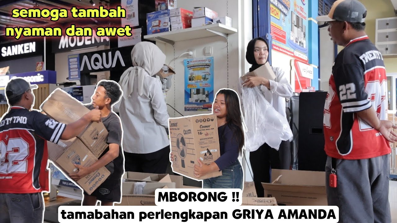 Update terkini !! BELANJA TAMBAHAN PERKOMPLITAN GRIYA AMANDA
