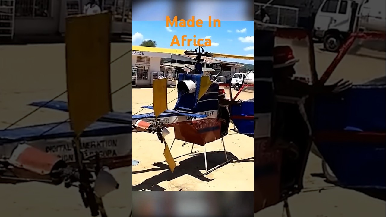Why Being An African Plane Inventor Sucks #airplane #inventions #diy #africa #homemade