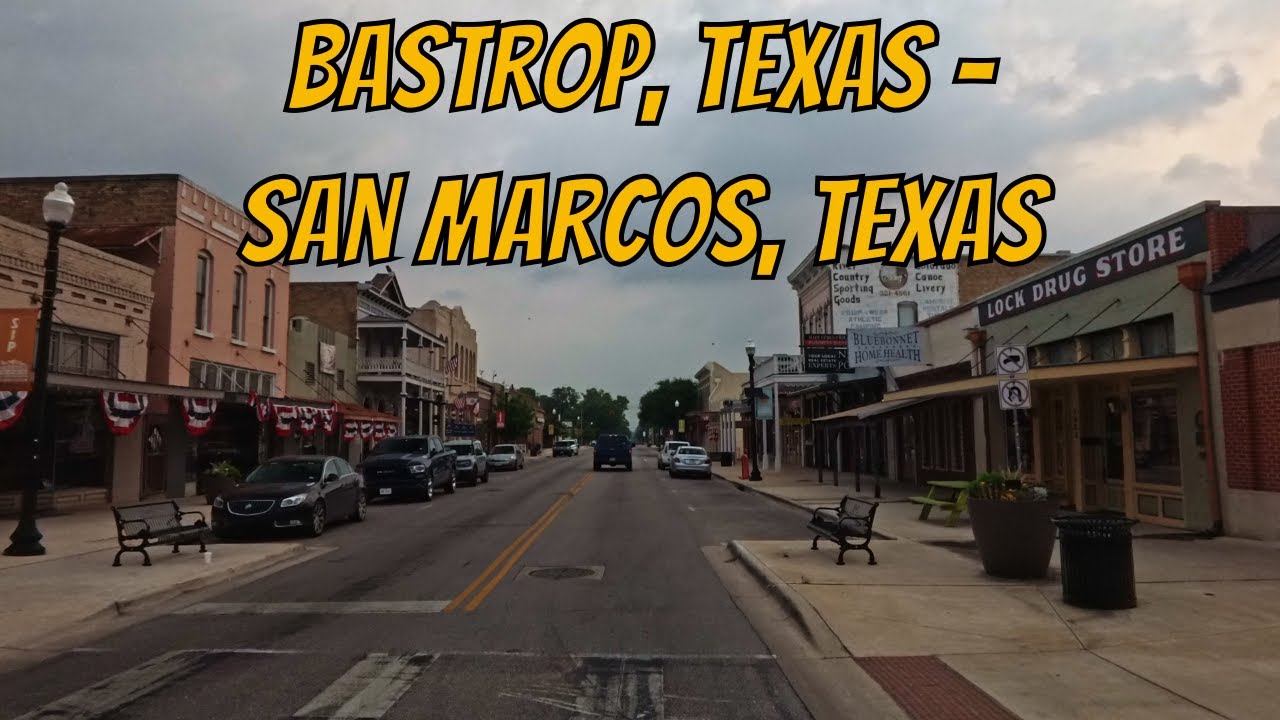 Bastrop, Texas to San Marcos, Texas! Drive with me on a Texas highway!