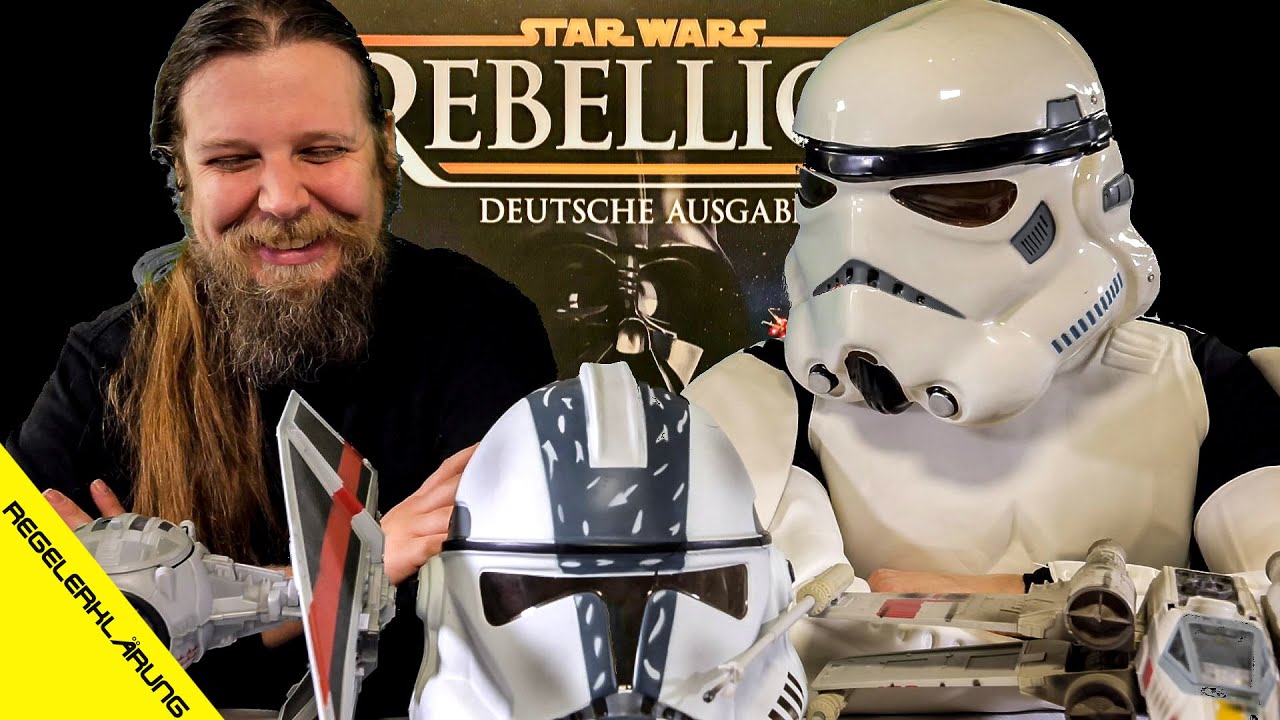 Rebellion Aufbau & Regelerklärung, Star Wars von Fantasy Flight Games