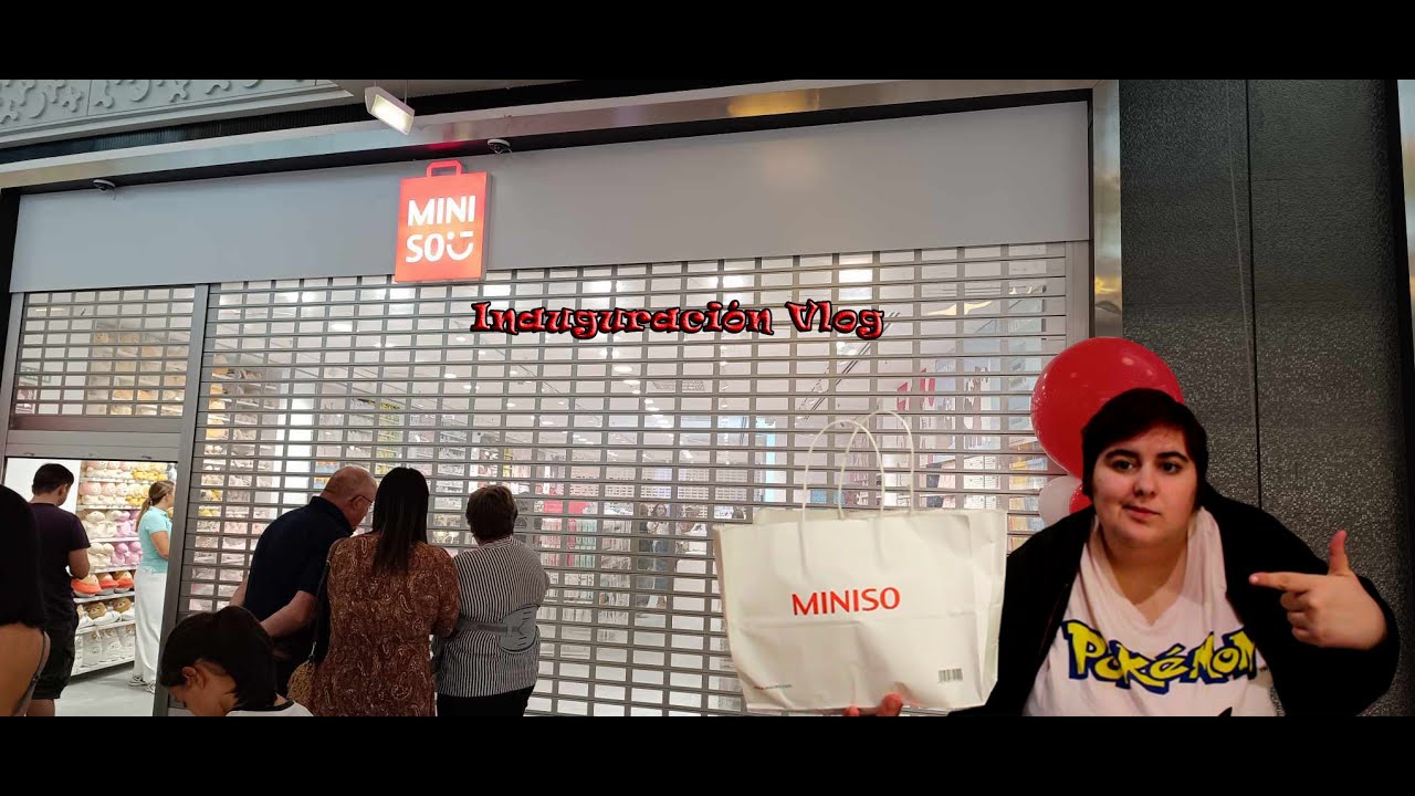 Vlog: Inauguraci&oacute;n #miniso en mi ciudad