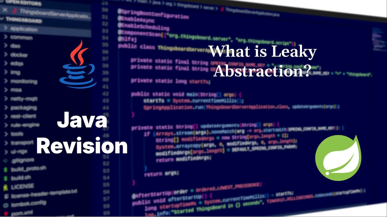 What is leaky abstraction?