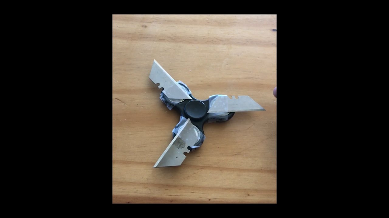 THAT WAS A BAD IDEA. (Worlds most dangerous spinner)