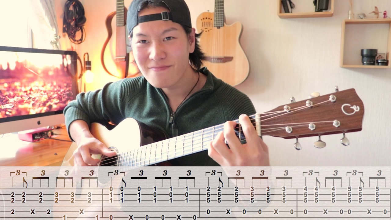 Autumn Leaves Fingerstyle Guitar + Tab Guitartime