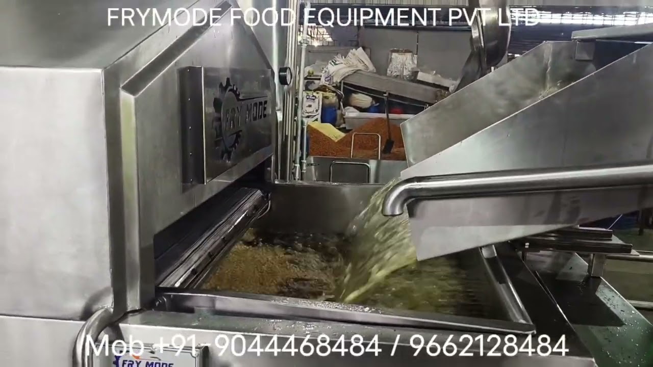 बूंदी बनाने की मशीन / नमकीन बनाने की मशीन / Fully Automatic Bondi Machine