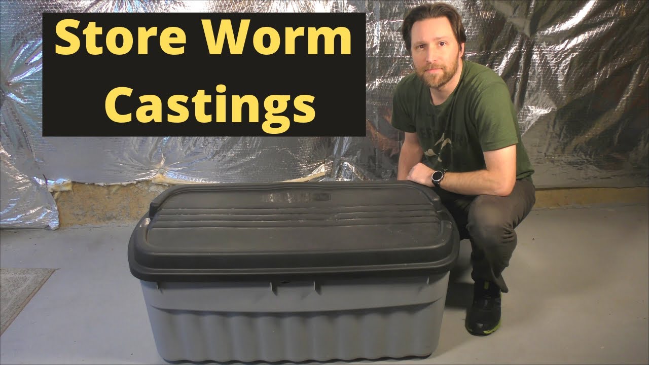Store Worm Castings Before Using them!