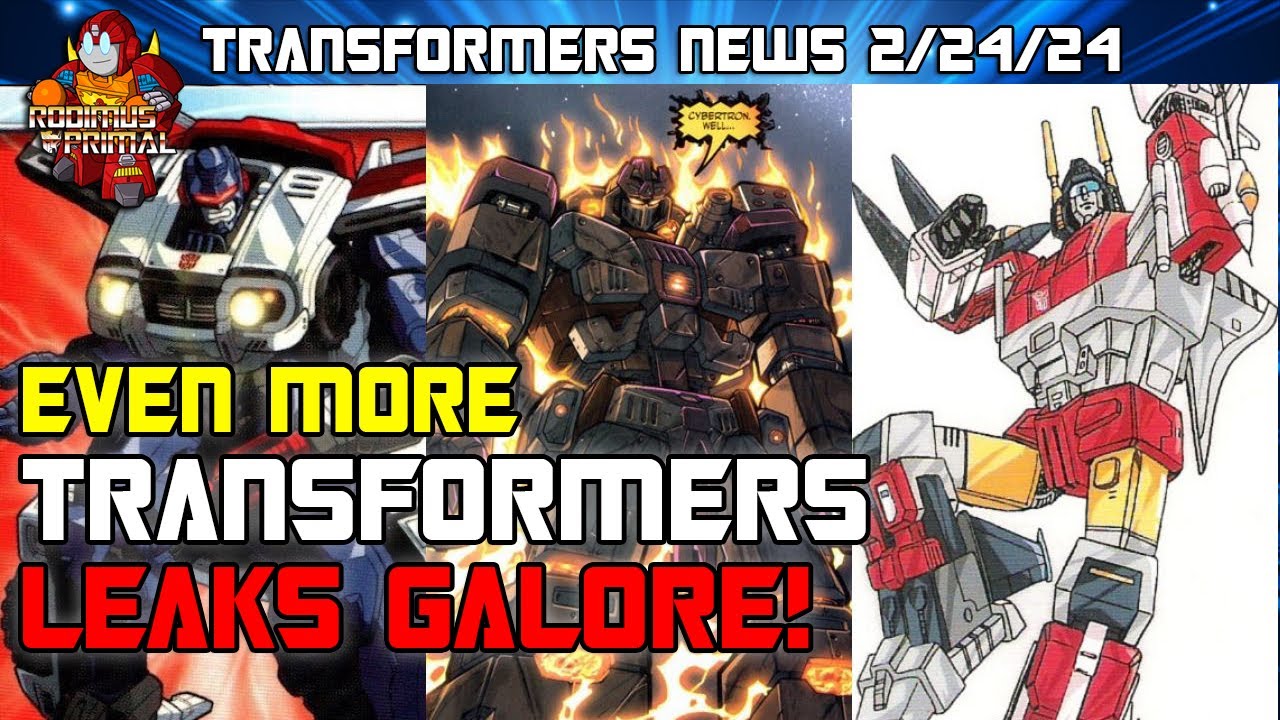 Even MORE 2025 Transformers Listings Revealed for LEGACY!