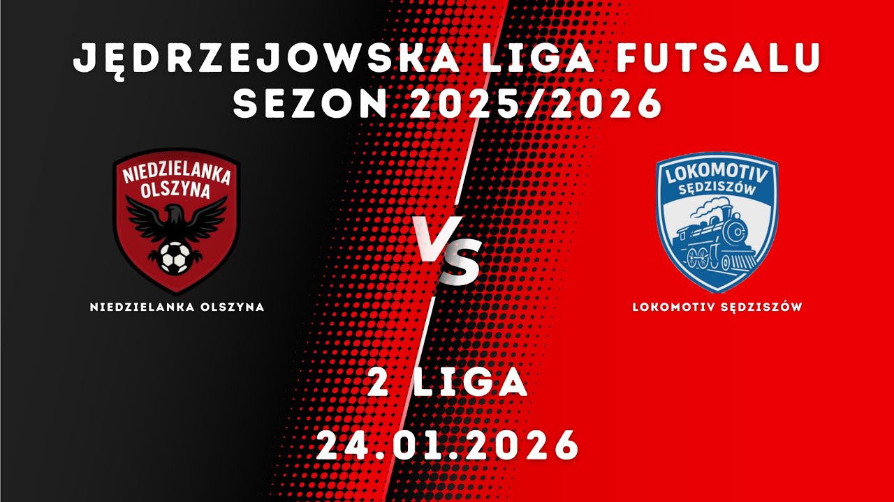 JLF 25/26 | 2 liga |  Niedzielanka Olszyna - Lokomotiv Sędzisz&oacute;w