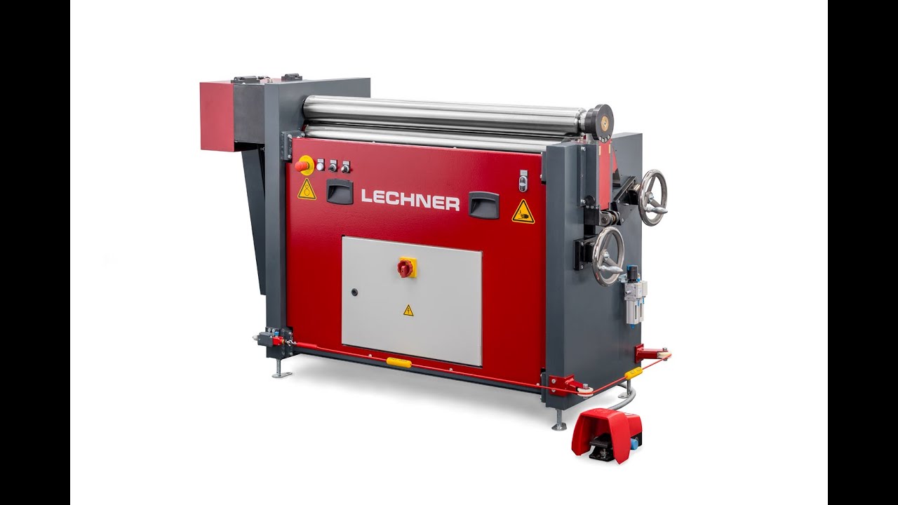 LECHNER 3-Walzen-Rundbiegemaschine (Typ 3100)