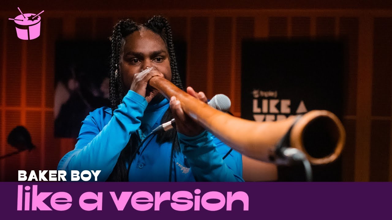 Baker Boy covers Blur 'Song 2' for Like A Version