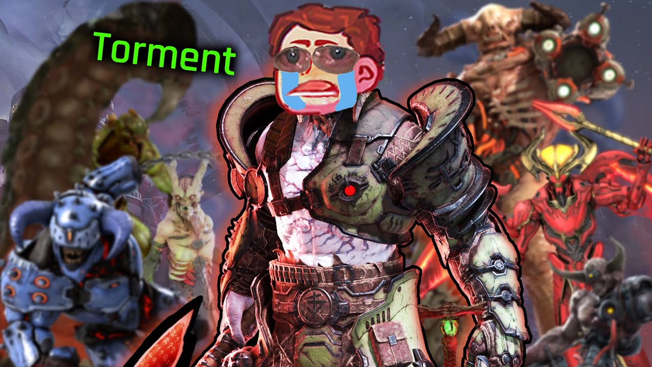 DOOM Eternal, but it's only the hardest demons