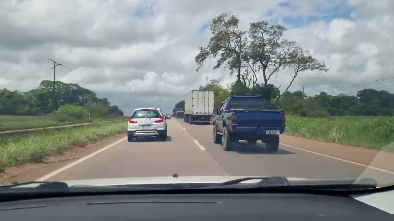 Road trip in the northeast of Brazil, from Goianinha, RN to São José de Mipibu, RN