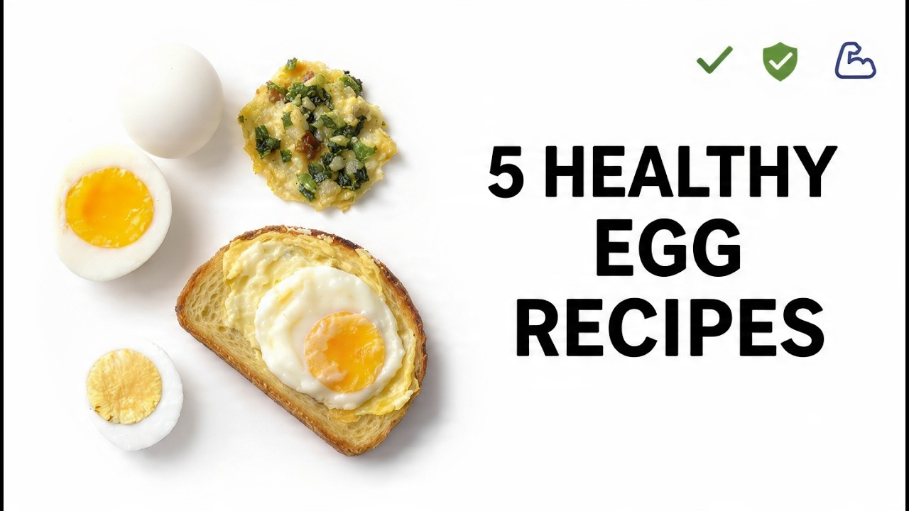 5 Healthy Egg Recipes You Should Be Eating | Easy, Nutritious & Budget-Friendly Meals