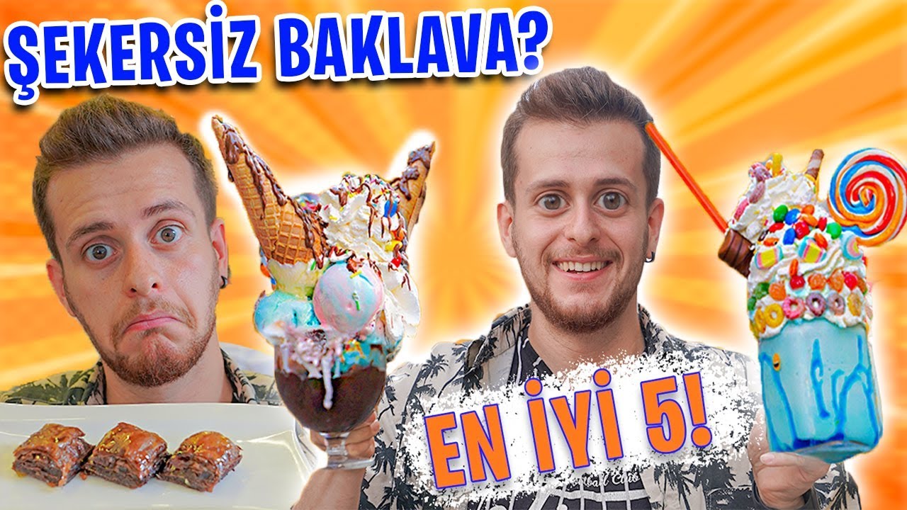 İstanbul'un En İyi 5 Tatlısı! vol2