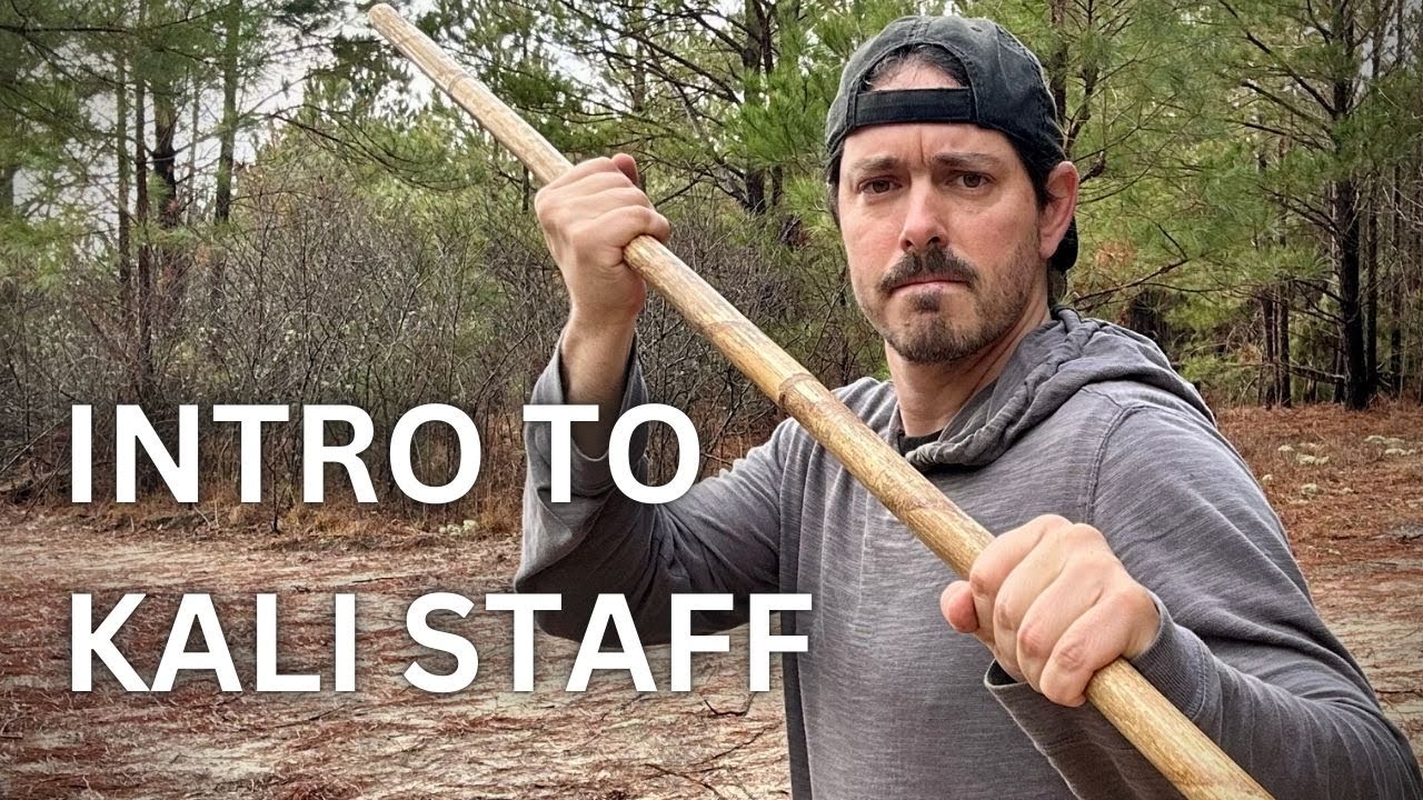 KALI STAFF FIGHTING BEGINNER DRILLS | Filipino Martial Arts Training