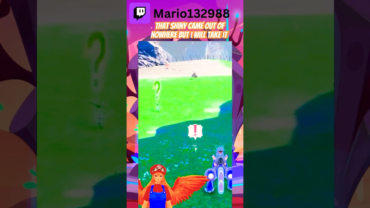 Shiny Hawlicha came out of nowhere 