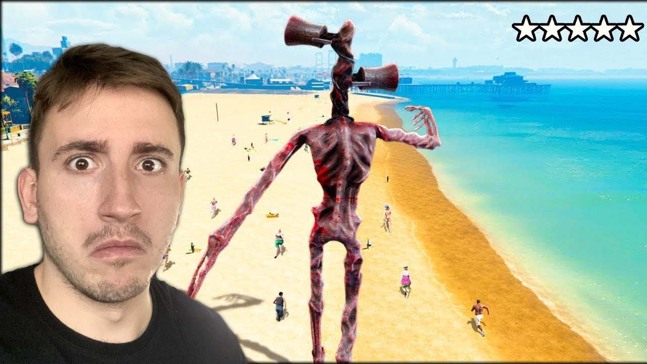 Hraju za KAŽD&Eacute; MONSTRUM na kter&eacute; si vzpomenu ! (GTA 5)