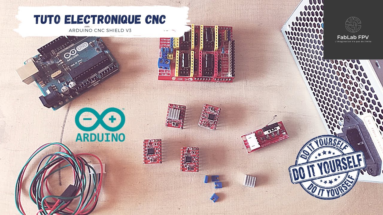 FABRIQUER UNE CNC PART 2 : L'ELECTRONIQUE
