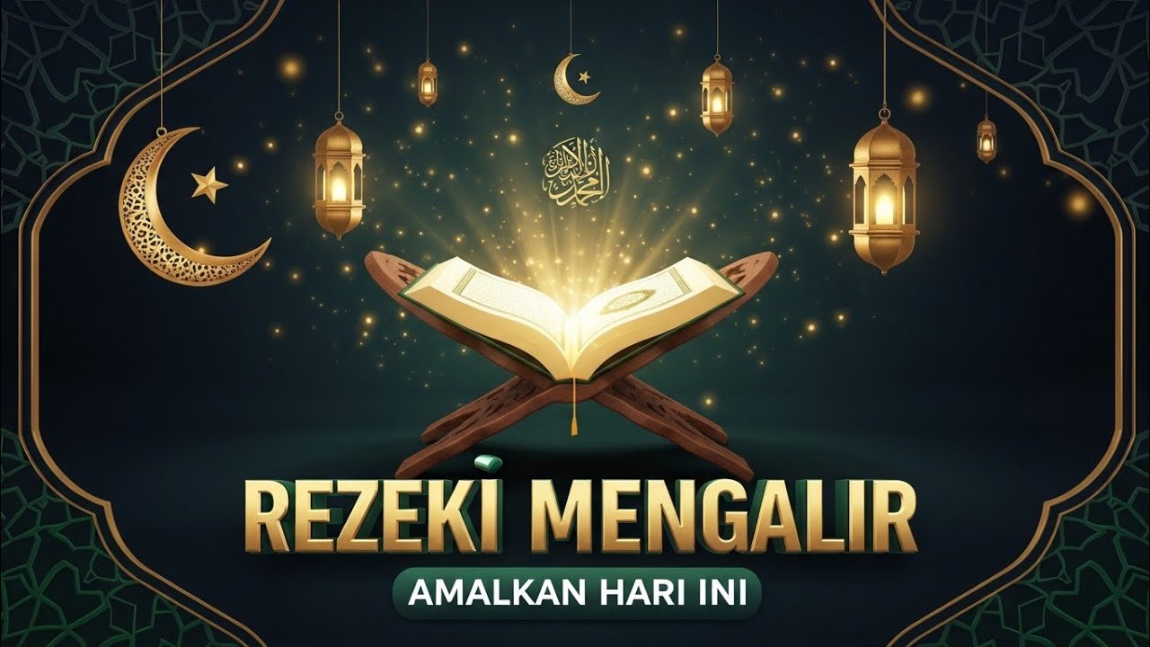  HATI TENANG REZEKI DATANG TAK TERDUGA, DENGARKAN SEKARANG MUROTTAL PEMBUKA REZEKI DAN KEKAYAAN
