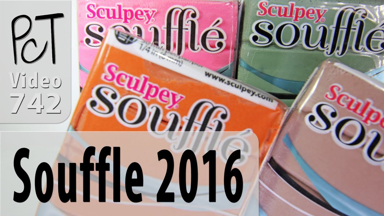Sculpey Souffle Polymer Clay New Colors 2016 Review