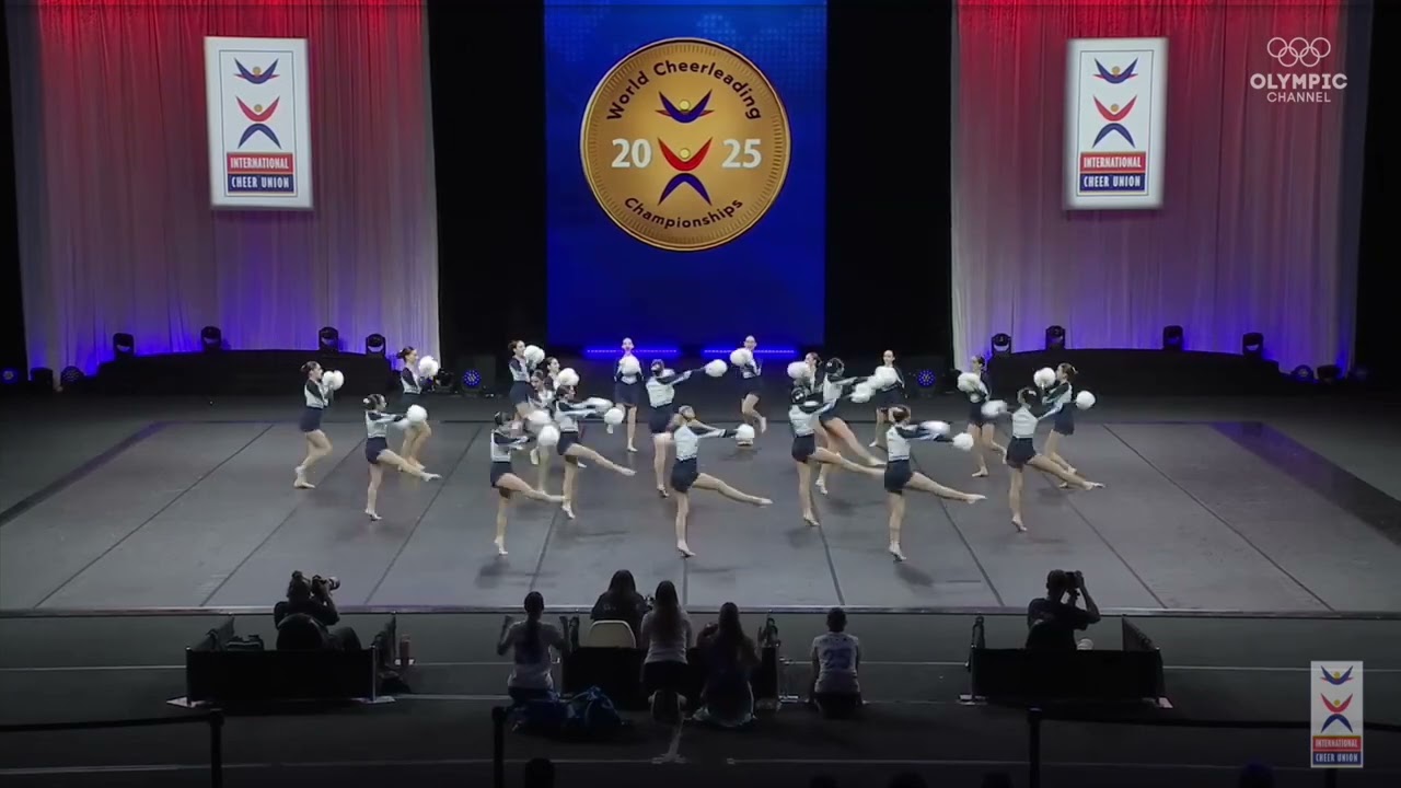 9η θέση - Greece Junior Pom | 2025 ICU World Cheerleading Championships