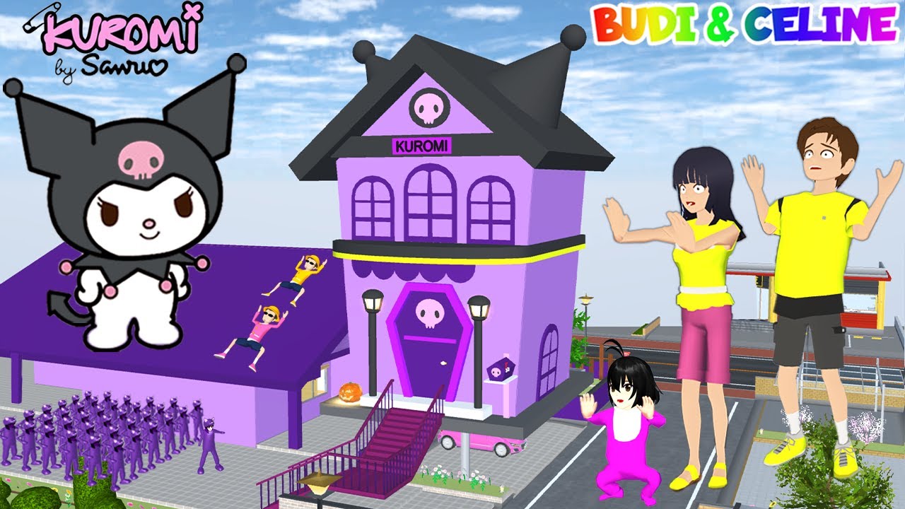 Rumah Yuta Jadi Markas Istana Sanrio Kuromi😱 Yuta Mio Panik Kuromi Ubah Warga Jadi Kelinci Ungu