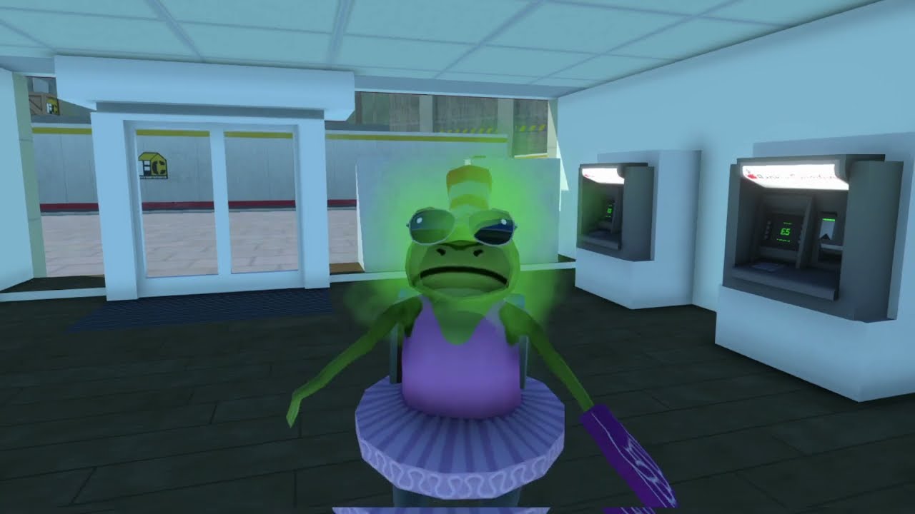 Playing the new Amazing Frog update