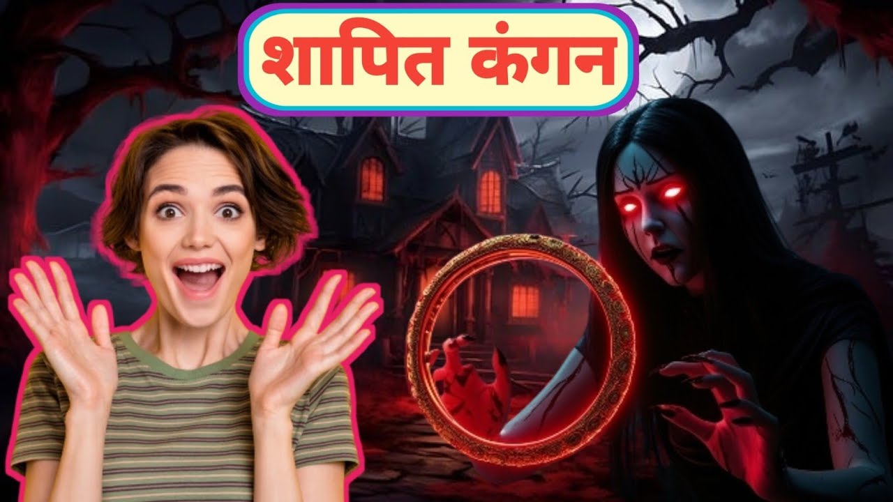 Shapit Kangan | शापित कंगन ☠️ | #horrorstory #scarystory #ghost #kahani #hindi #raat #horror #trend