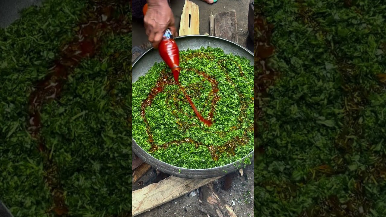 How to prepare afang soup the local way #food #cooking #recipe #foodie