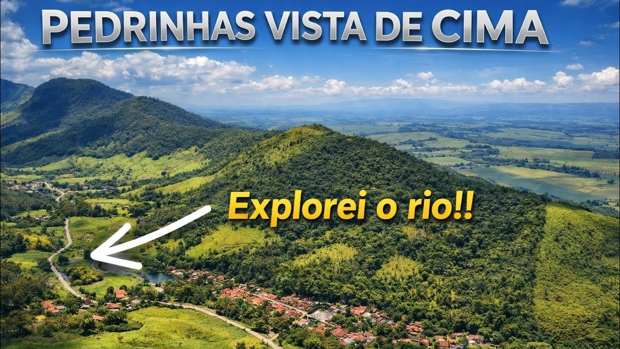 EXPLOREI O RIO DAS PEDRINHAS E O RESULTADO FOI SURREAL!!!