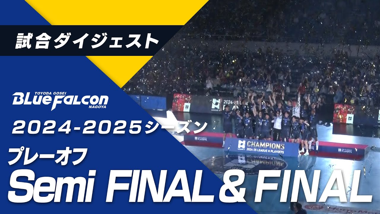 リーグH 豊田合成ブルーファルコン名古屋 プレーオフ試合ダイジェスト