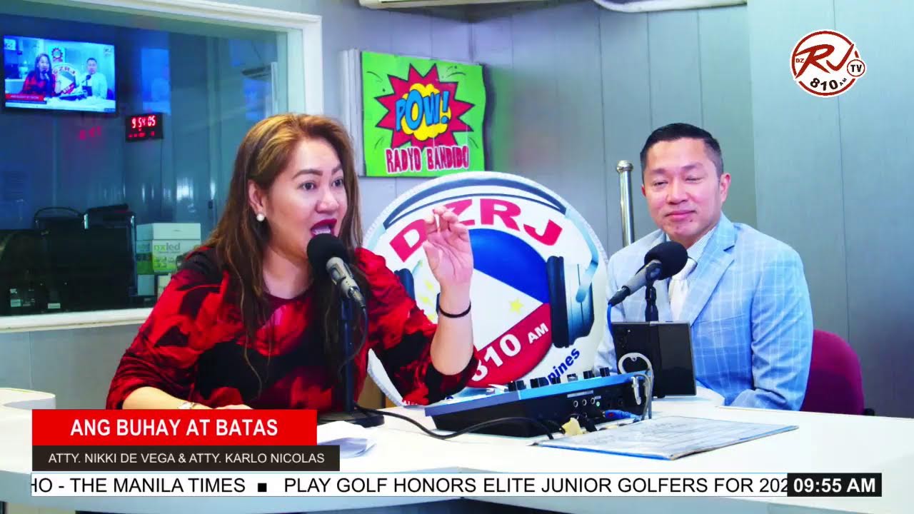 𝗔𝗻𝗴 𝗕𝘂𝗵𝗮𝘆 𝗔𝘁 𝗕𝗮𝘁𝗮𝘀 Hosted by Atty. Nikki de Vega & Atty. Karlo Nicolas - December 30, 2025