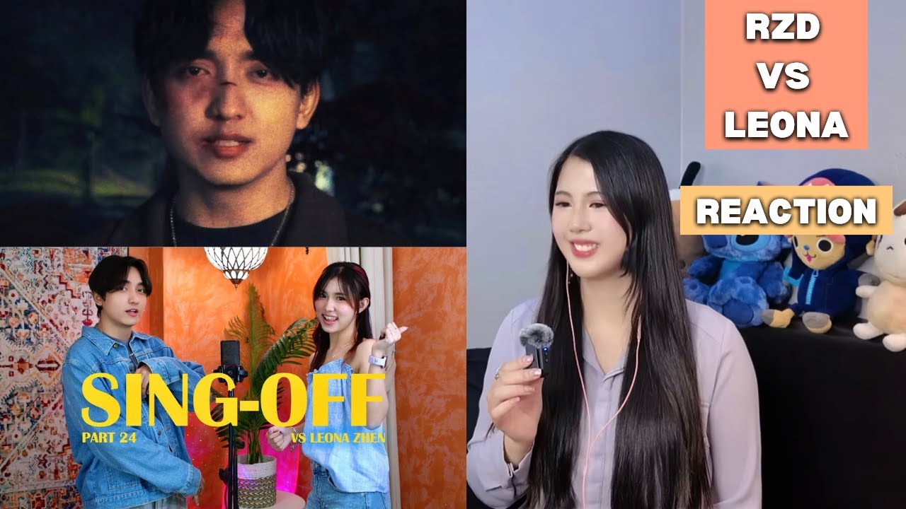 RZD vs Leona Zhen: SING-OFF TIKTOK SONGS 24 + Soul Crossing (Official Music Video) Reaction Video